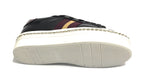 Scarpe donna Gold&gold sneaker fondo platform in ecopelle nero D20GG38