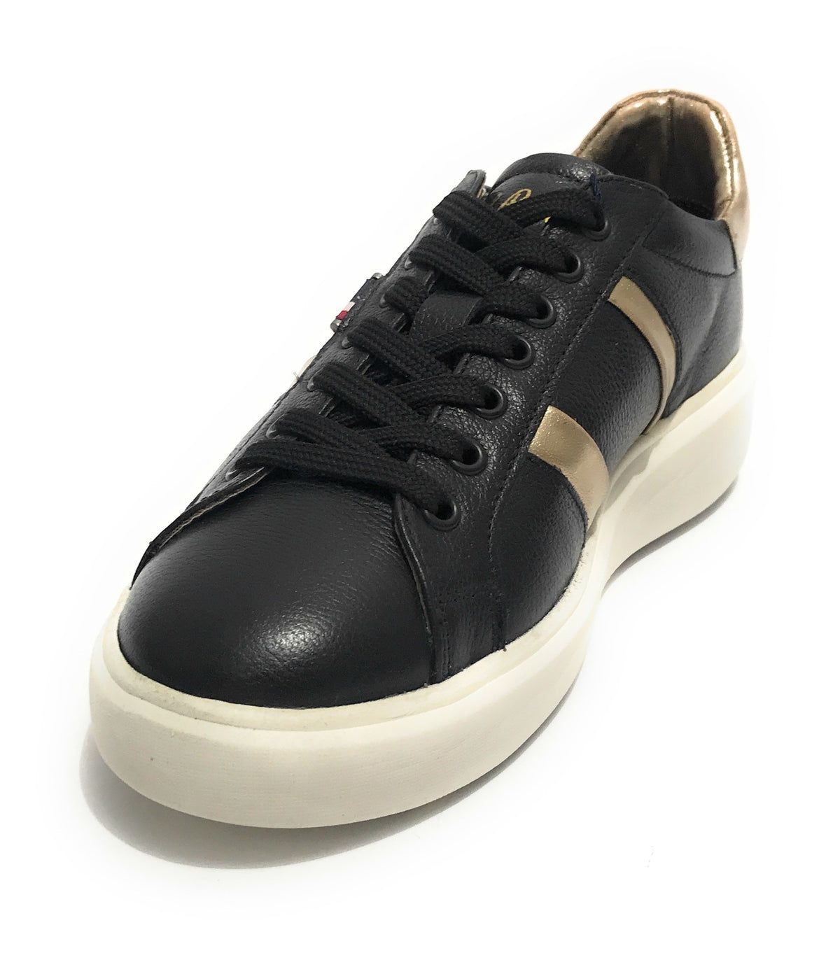 Scarpe donna US Polo sneaker Cardi 001 in pelle black D22UP05