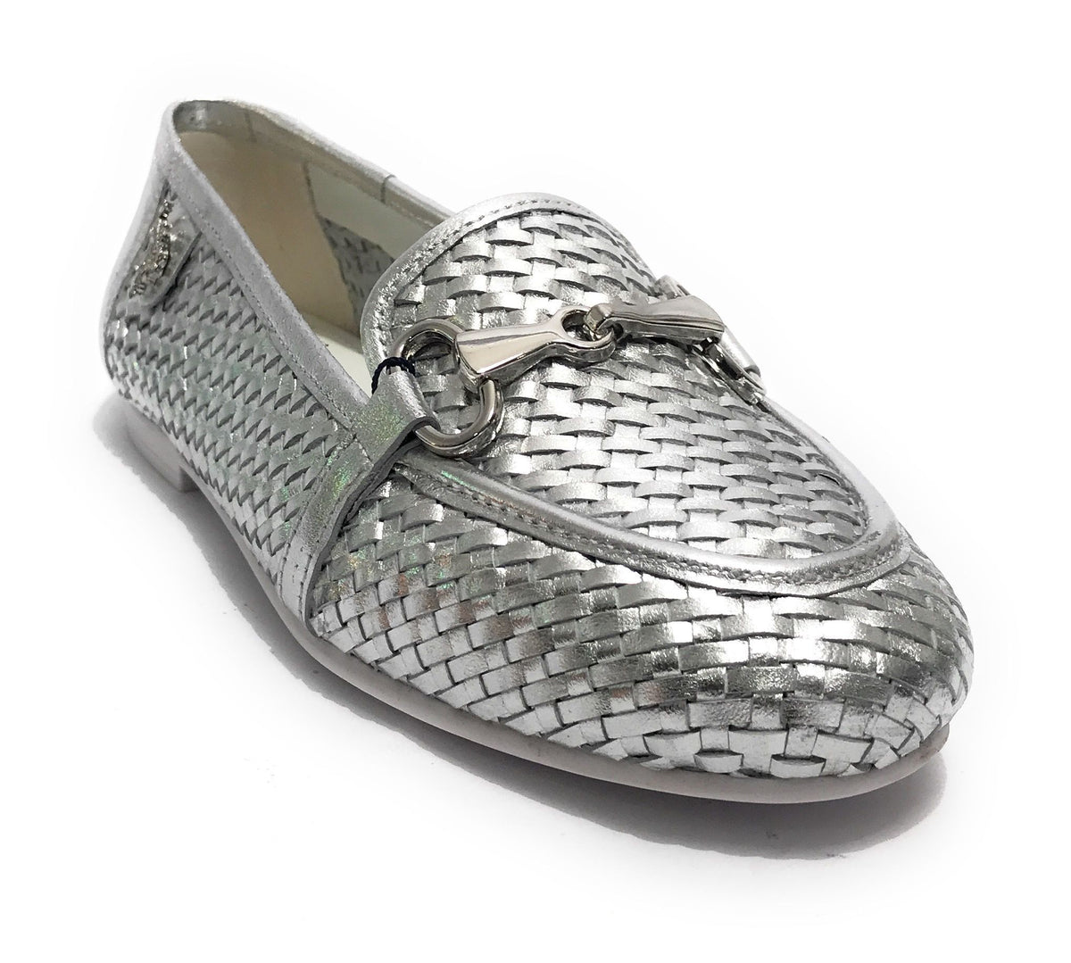 Scarpe US Polo mocassino Chery001 in pelle silver donna DS24UP10