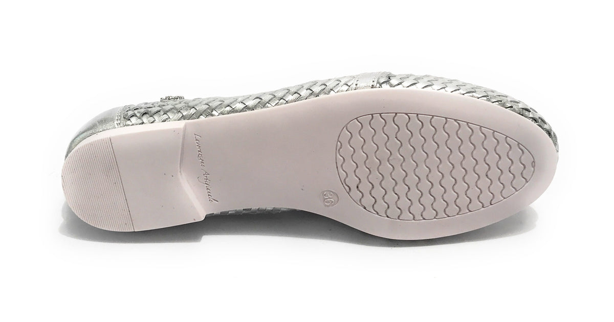 Scarpe US Polo mocassino Chery001 in pelle silver donna DS24UP10