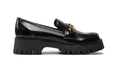 Scarpe donna mocassino Guess Almosty chunky loafers nero D25GU03 FLTALMELE14
