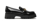 Scarpe donna mocassino Guess Almosty chunky loafers nero D25GU03 FLTALMELE14