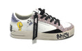 Sneaker donna Crime London Sk8 deluxe in pelle white/ glitter D25CR06 88100AA7.55