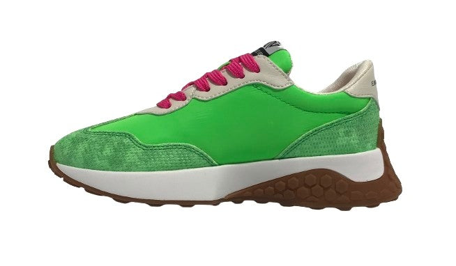 Scarpe Donna Sneaker Emanuélle Vee Ariel green DS24EV04 441P-229-10-P115CB