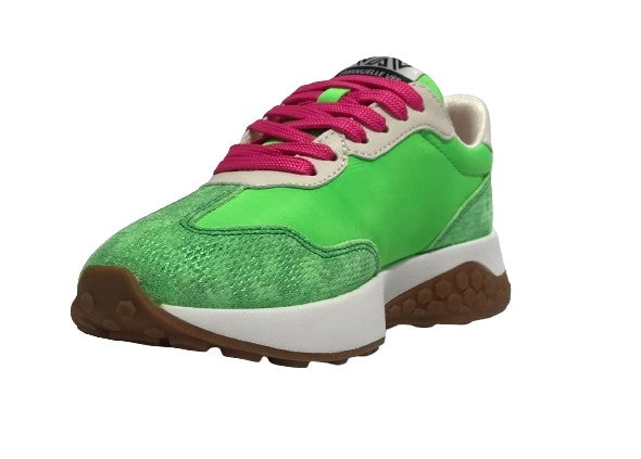 Scarpe Donna Sneaker Emanuélle Vee Ariel green DS24EV04 441P-229-10-P115CB