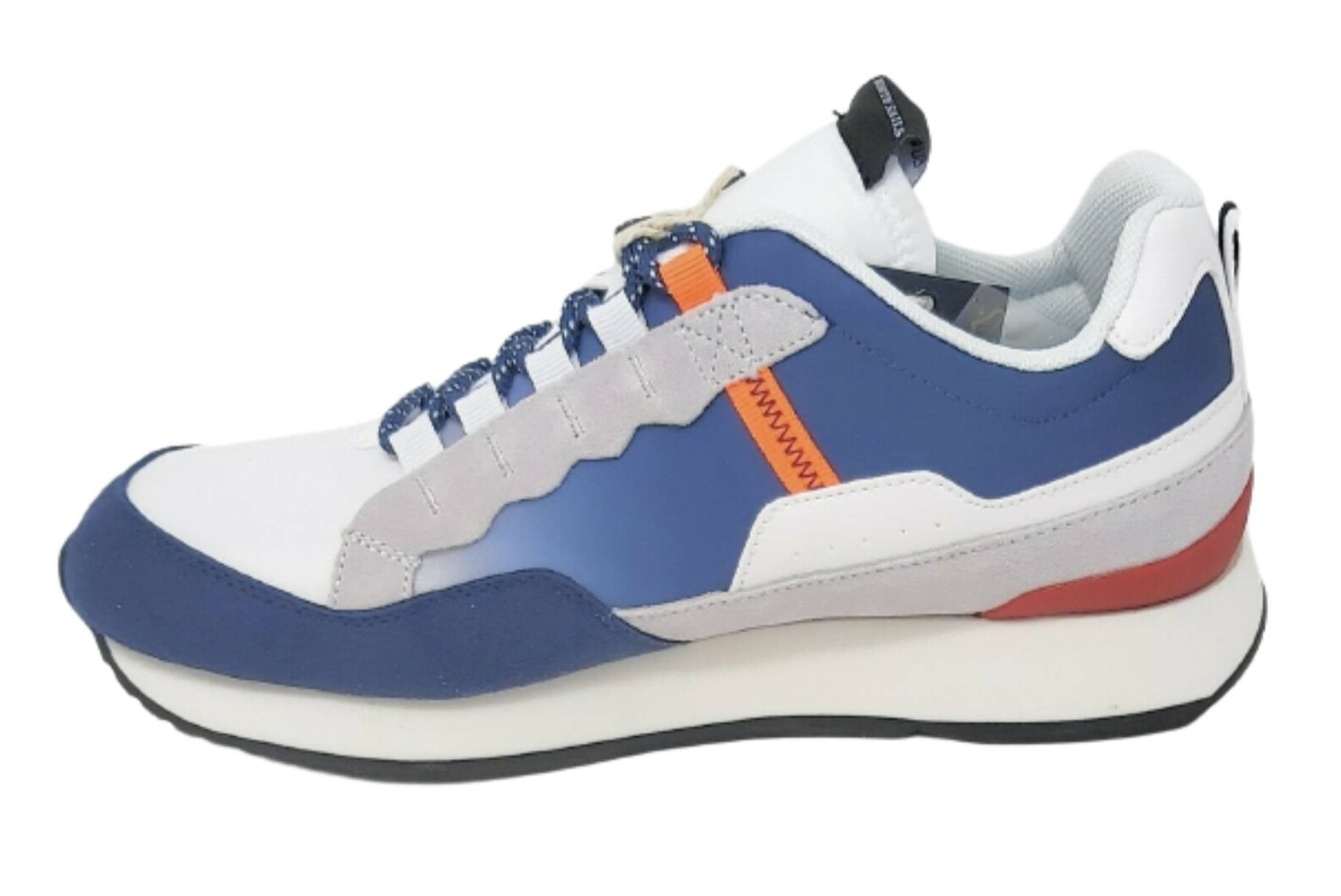 Scarpe North Sails sneaker RW/03 018 Watercraft in suede/ tessuto blu navy/ white US21NS05