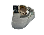 Scarpe donna sneaker Emanuélle Vee Soledad all strass in pelle multi/ salvia DS25EV05 451P-300-10-P011CB MSL