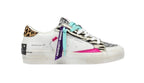 Sneaker donna Crime London Sk8 Deluxe in pelle white DS25CR06 20105PP7.10