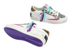 Sneaker donna Crime London Sk8 Deluxe in pelle white DS25CR06 20105PP7.10