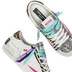 Sneaker donna Crime London Sk8 Deluxe in pelle white DS25CR06 20105PP7.10