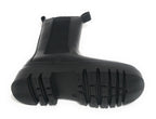 Scarpe donna Gold&gold stivaletto biker in ecopelle nero con fondo carrarmato D22GG22 GR180