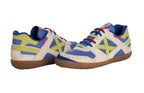 Scarpe Munich sneaker Goal Limited in suede/ nylon beige/ blu / pistacchio US22MU03 1557