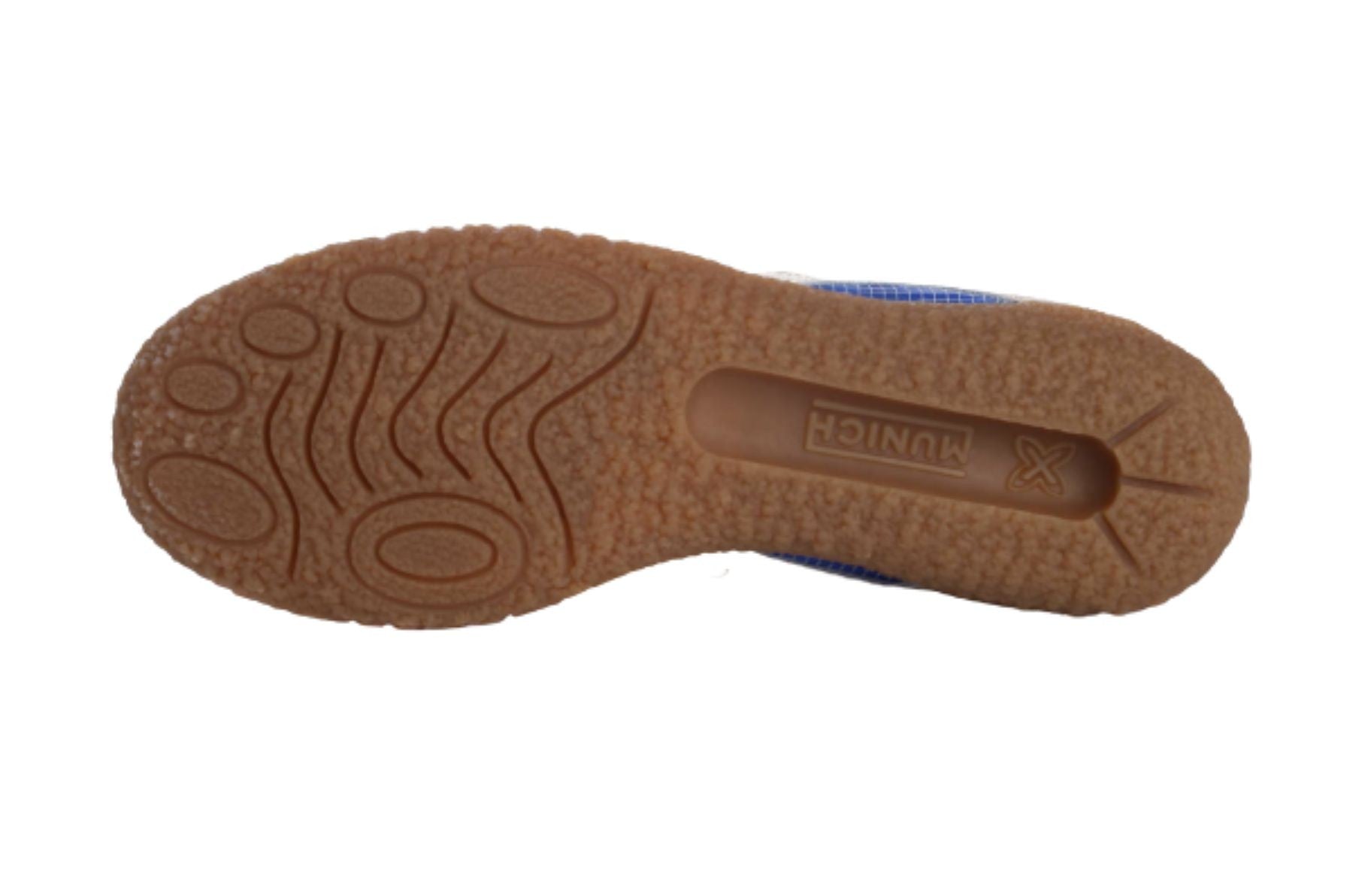 Scarpe Munich sneaker Goal Limited in suede/ nylon beige/ blu / pistacchio US22MU03 1557