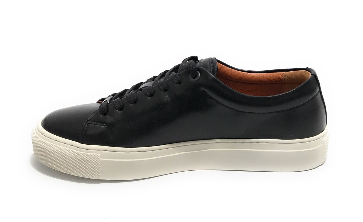 Scarpe uomo Ambitious 11187A sneakers in pelle nero US22AM07