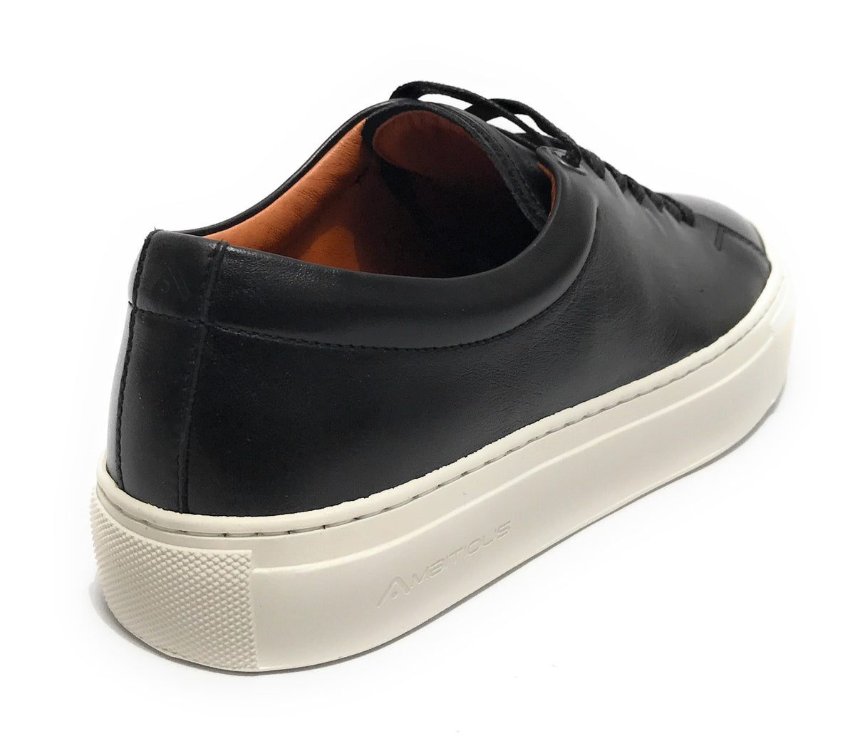 Scarpe uomo Ambitious 11187A sneakers in pelle nero US22AM07