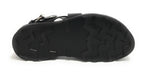 Scarpe uomo Elite sandalo in pelle colore nero US22EL05 2078