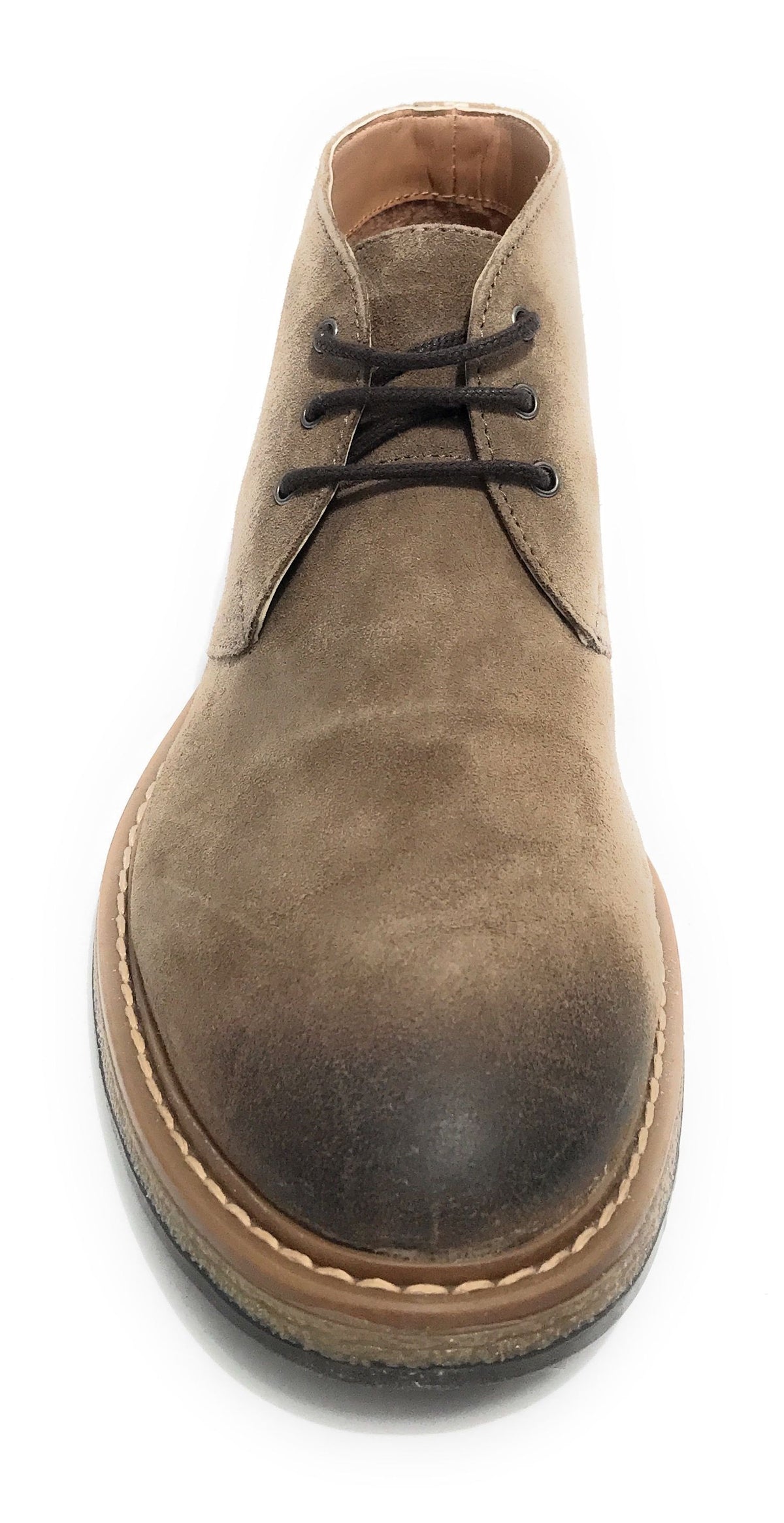 Polacchino uomo  in pelle scamosciata dark grey U23EL04 1010