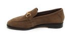 Mocassino uomo  in pelle scamosciata new taupe US23EL06 2005