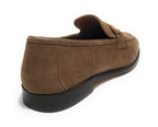 Mocassino uomo  in pelle scamosciata new taupe US23EL06 2005