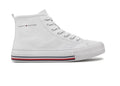 Scarpe Tommy Hilfiger sneaker High Top Lace-Up white DS24TH02 T3A9-33188-1687100