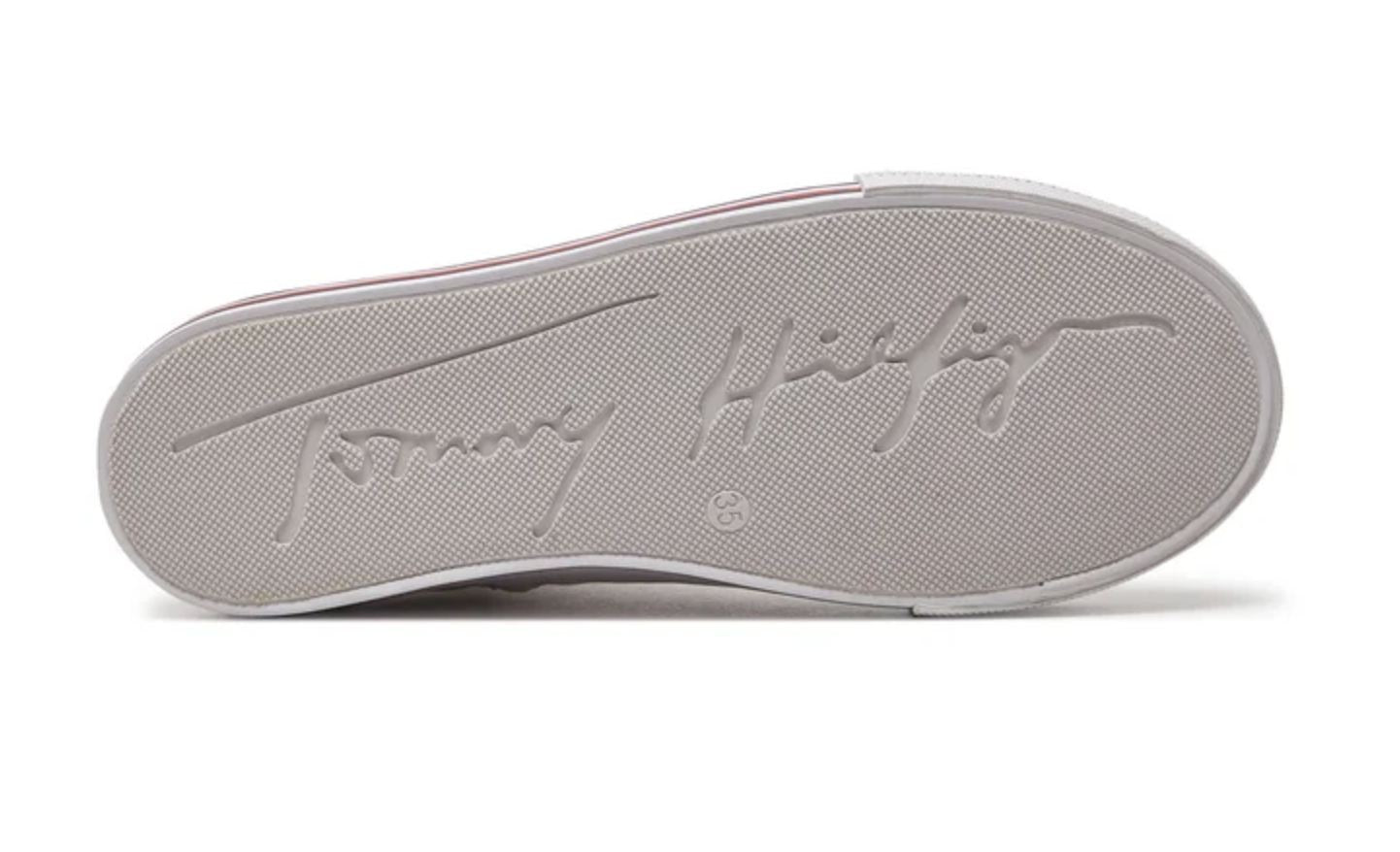 Scarpe Tommy Hilfiger sneaker High Top Lace-Up white DS24TH02 T3A9-33188-1687100