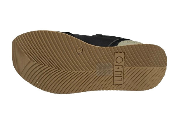 Scarpe donna Liu-Jo Dreamy 05 sneaker Nylon/Pony hair black/white D25LJ03 BF4041 TX428