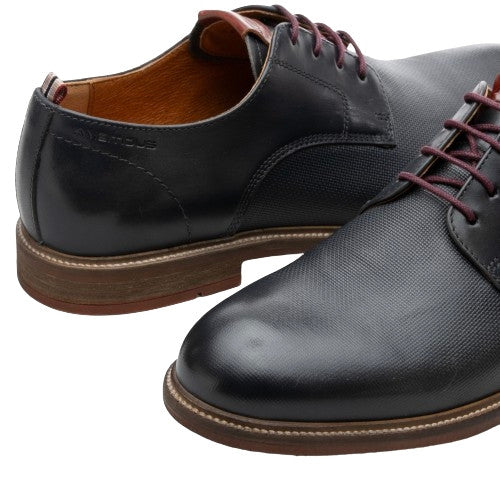 Scarpe uomo Ambitious 11465A francesina stringata in pelle antracite US24AM07