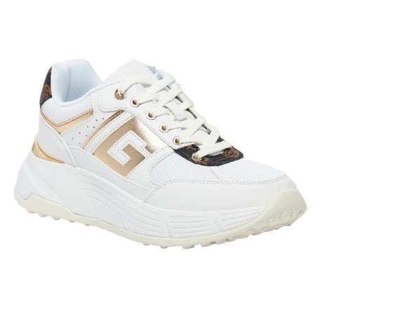 Sneaker donna Guess Fonzi runner white D26GU05 FLTFONFAB12