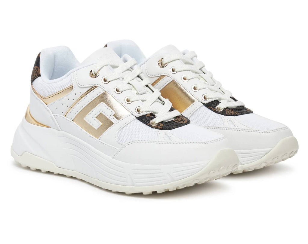 Sneaker donna Guess Fonzi runner white D26GU05 FLTFONFAB12