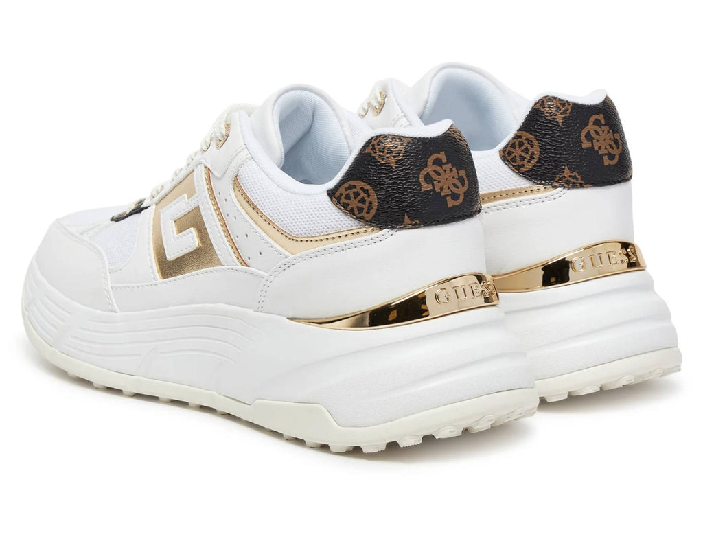 Sneaker donna Guess Fonzi runner white D26GU05 FLTFONFAB12