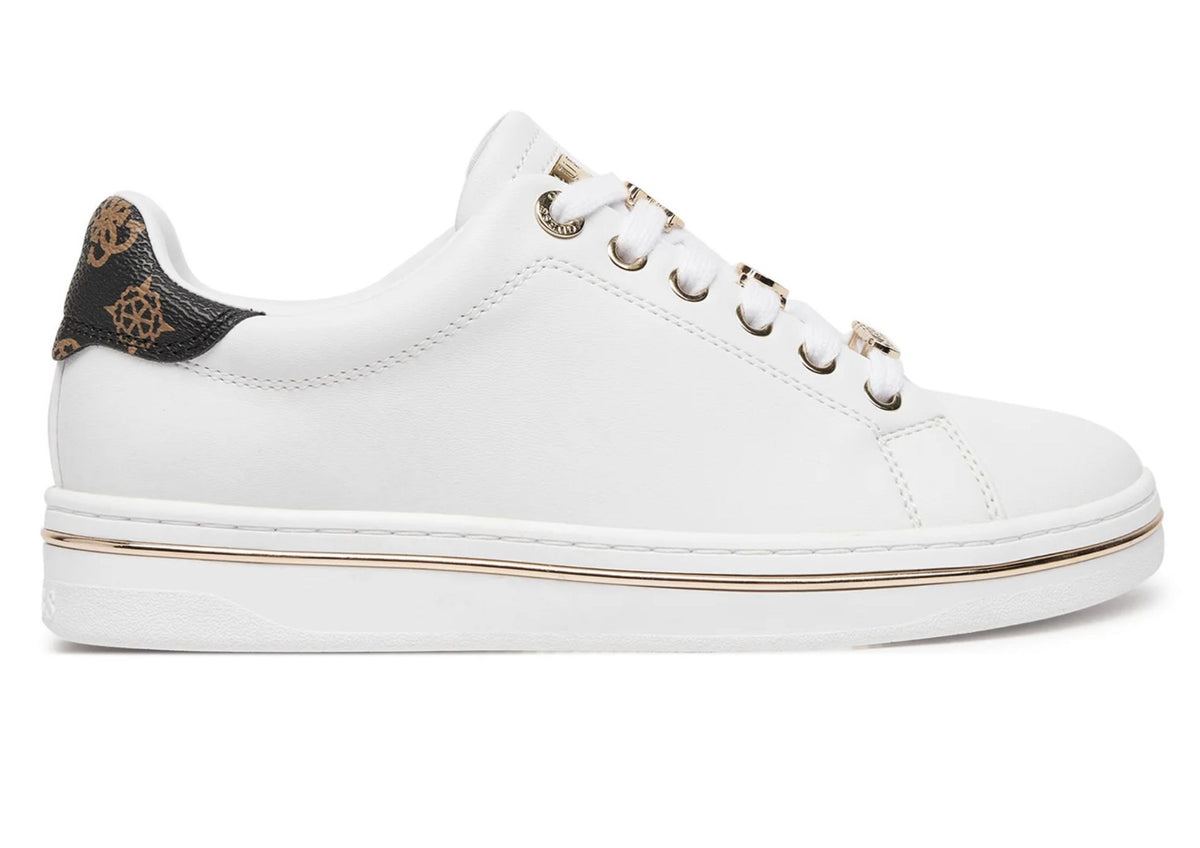 Sneaker donna Guess Stasey white DS25GU38 FLPSTAELE12