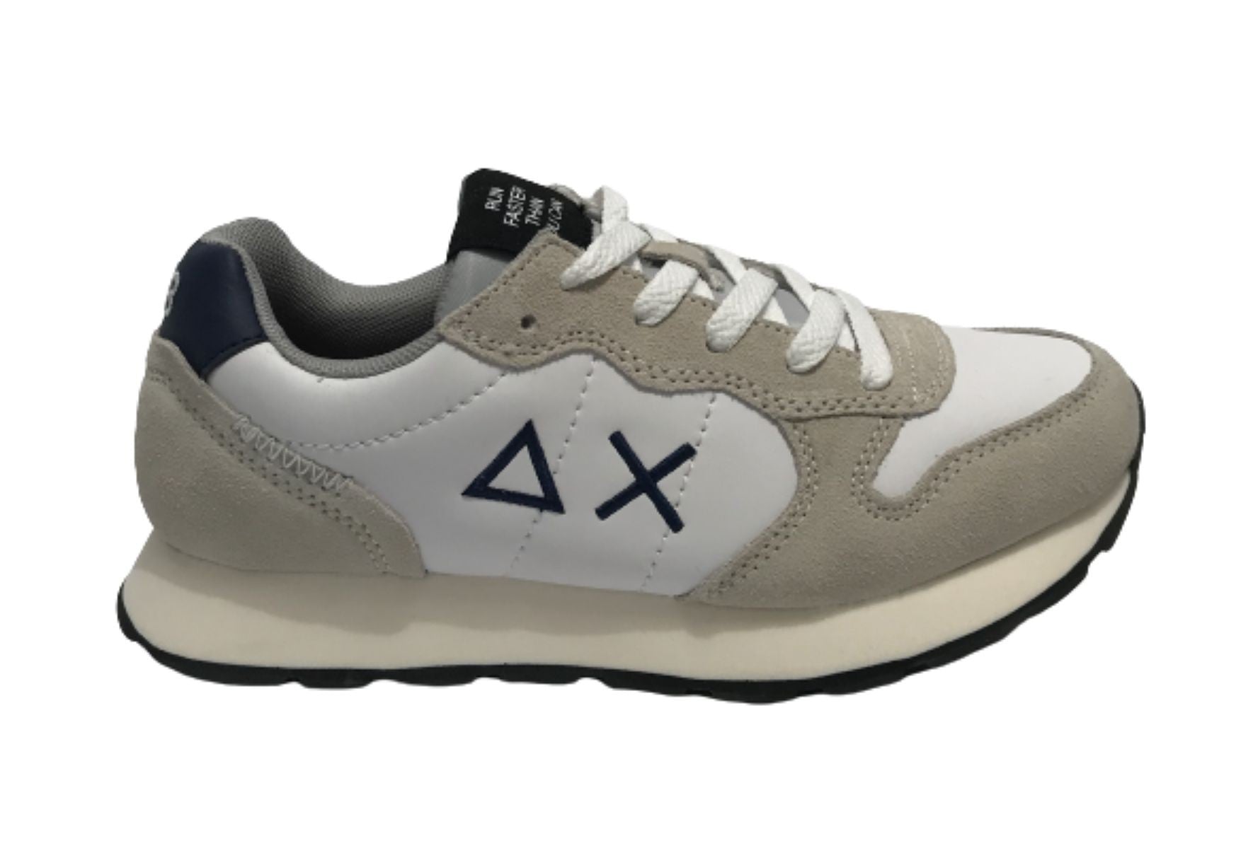 Scarpe Sun68 sneaker Boy's Tom classic pelle bianco Z24SU18 Z43304T