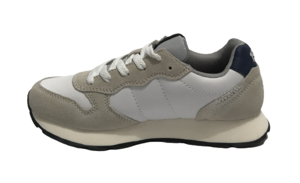 Scarpe Sun68 sneaker Boy's Tom classic pelle bianco Z24SU18 Z43304T