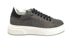 Scarpe donna Borbonese sneaker in pelle/ tessuto OP natural/ black DS24BO02 6DZ940AD8