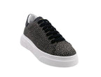 Scarpe donna Borbonese sneaker in pelle/ tessuto OP natural/ black DS24BO02 6DZ940AD8
