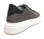Scarpe donna Borbonese sneaker in pelle/ tessuto OP natural/ black DS24BO02 6DZ940AD8