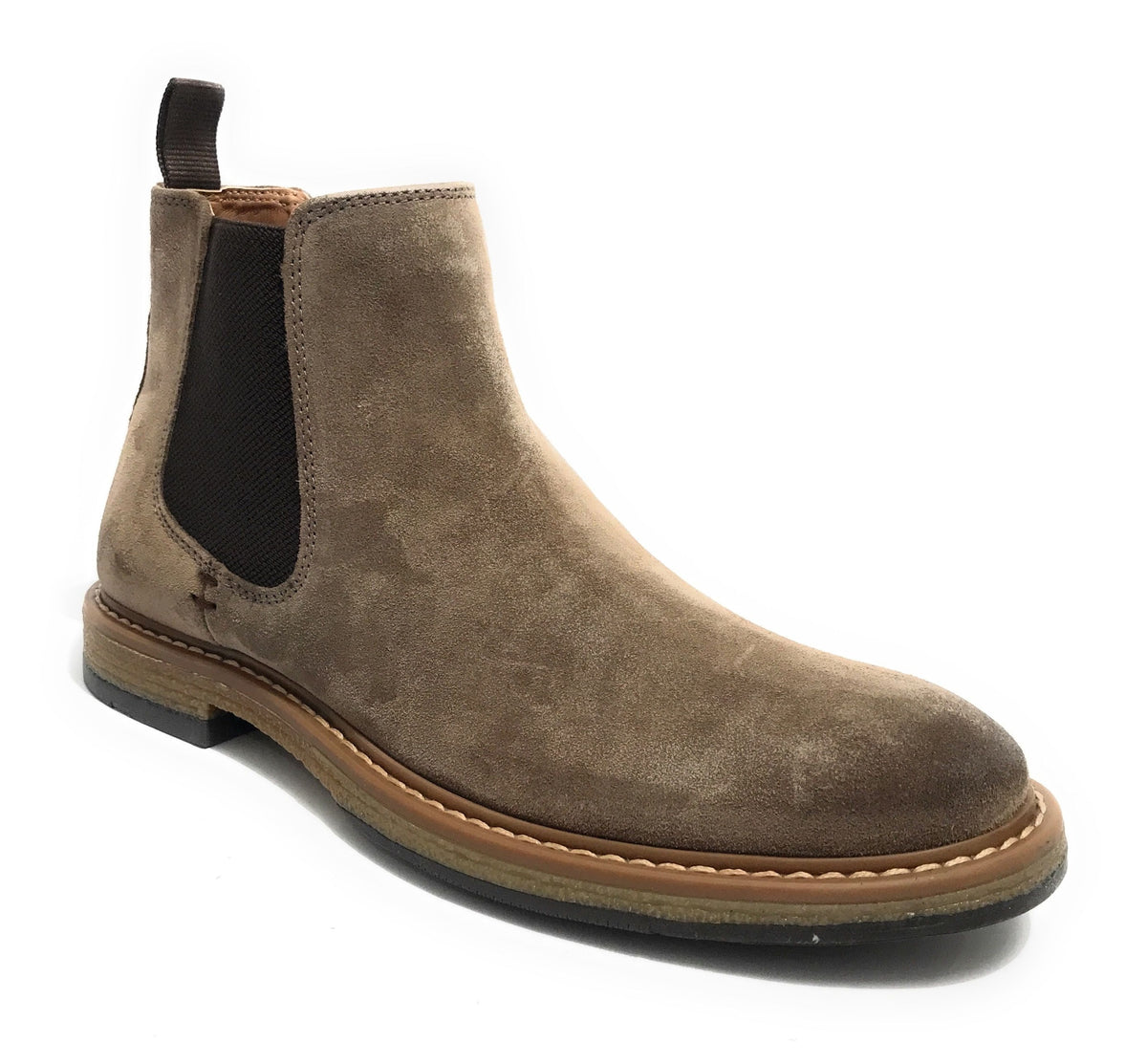 Stivaletto beatles uomo Elite in pelle scamosciata beige U23EL03 1005