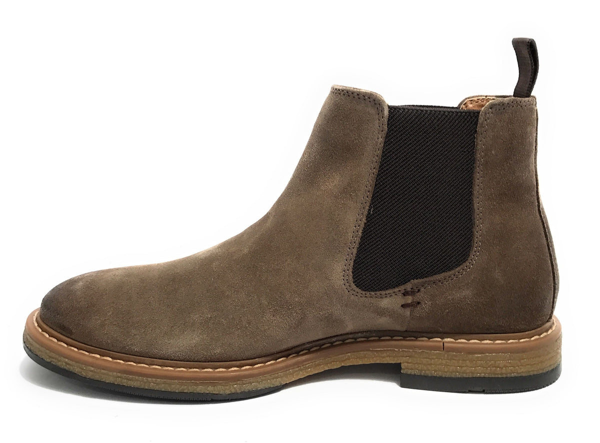 Stivaletto beatles uomo Elite in pelle scamosciata beige U23EL03 1005
