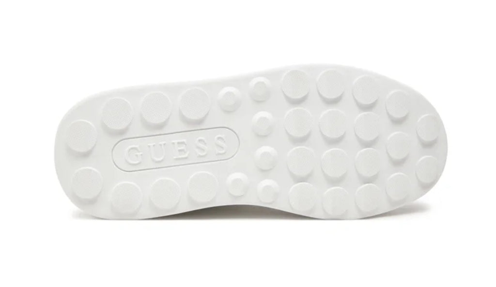 Scarpe donna Guess sneaker Queenz ecopelle white/ brown D25GU05 FLTQNZFAL12