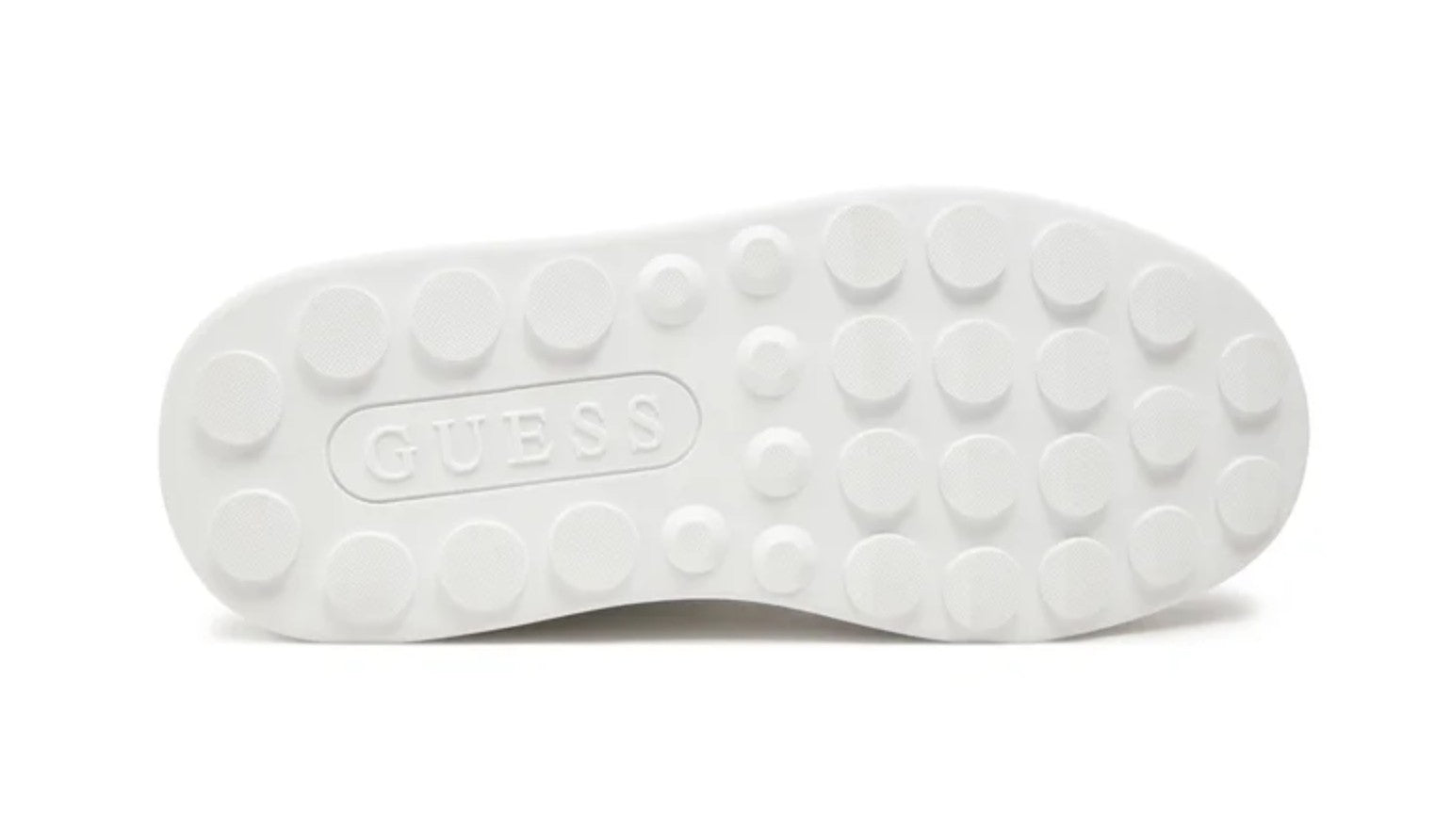 Scarpe donna Guess sneaker Queenz ecopelle white/ brown D25GU05 FLTQNZFAL12