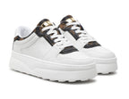 Scarpe donna Guess sneaker Queenz ecopelle white/ brown D25GU05 FLTQNZFAL12