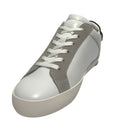 Scarpe donna Love Moschino sneaker in pelle bianco/ nero DS22MO20 JA15532