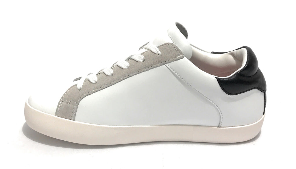 Scarpe donna Love Moschino sneaker in pelle bianco/ nero DS22MO20 JA15532