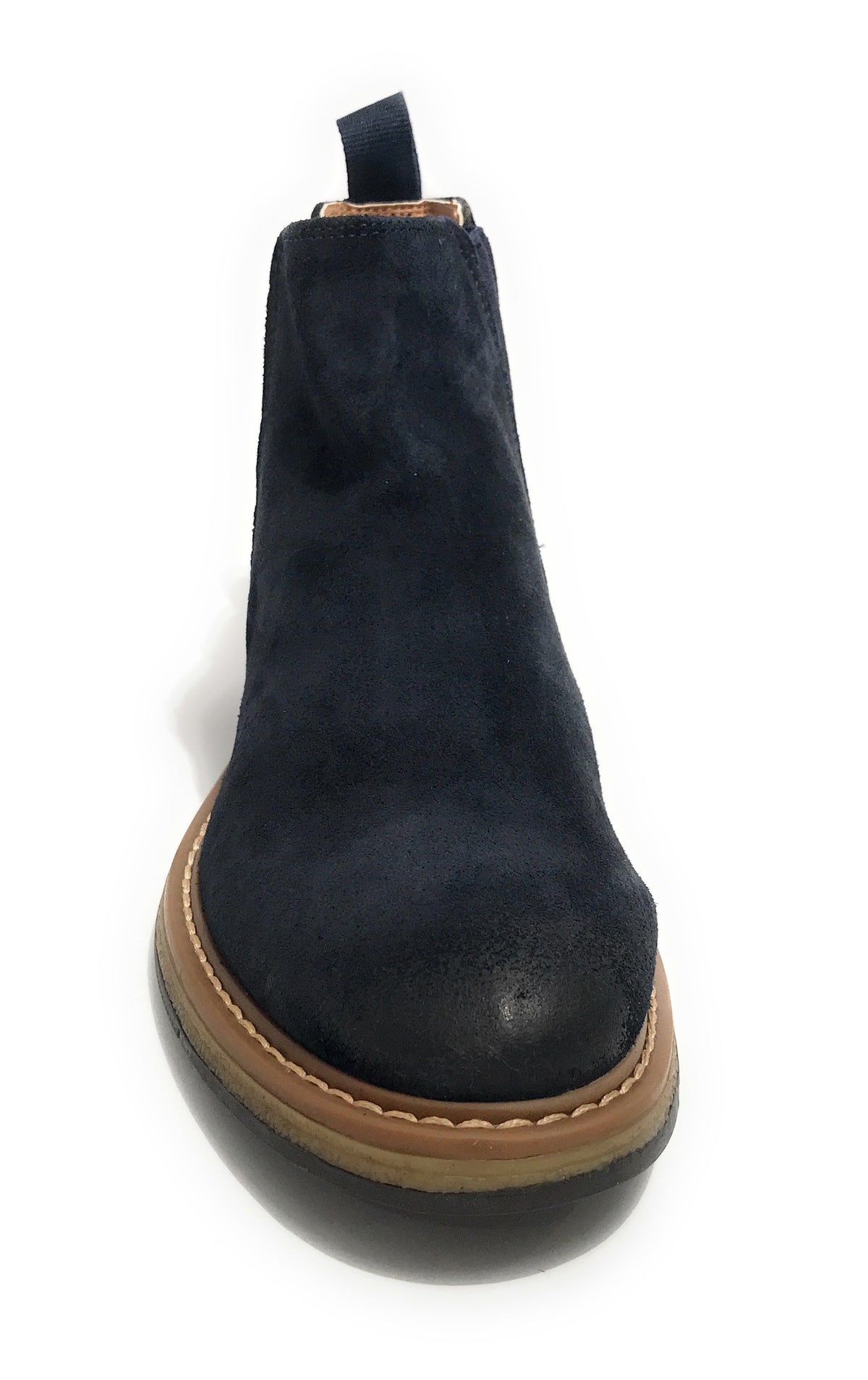 Stivaletto beatles uomo Elite in pelle scamosciata blu U23EL02 1005