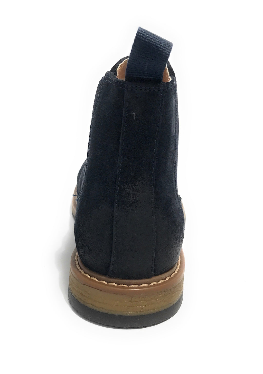 Stivaletto beatles uomo Elite in pelle scamosciata blu U23EL02 1005