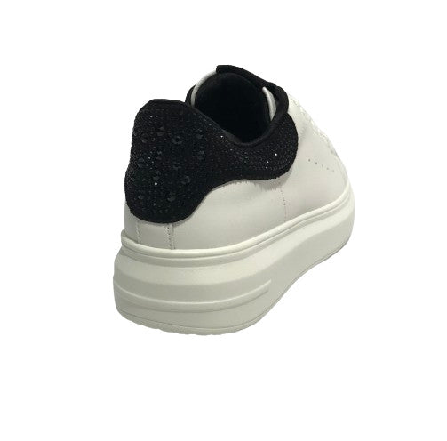 Scarpe donna sneaker Gold&gold ecopelle bianco D25GG09 GB875