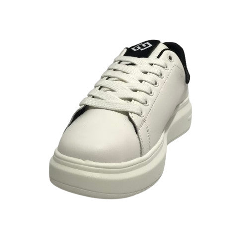 Scarpe donna sneaker Gold&gold ecopelle bianco D25GG09 GB875