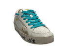 Sneaker donna Crime London Sk8 Deluxe white/ pink DS25CR08 88250PP7.10