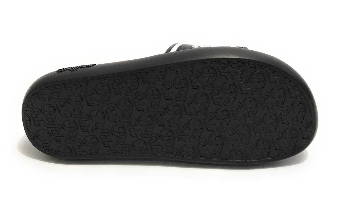Slipper donna Buffalo Rey ecopelle vegan nero DS22BF04 BN16110561