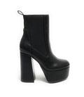 Scarpe donna tronchetto Gold&gold tc 120 in ecopelle nero D23GG19 GD696